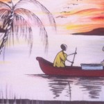 boat painting