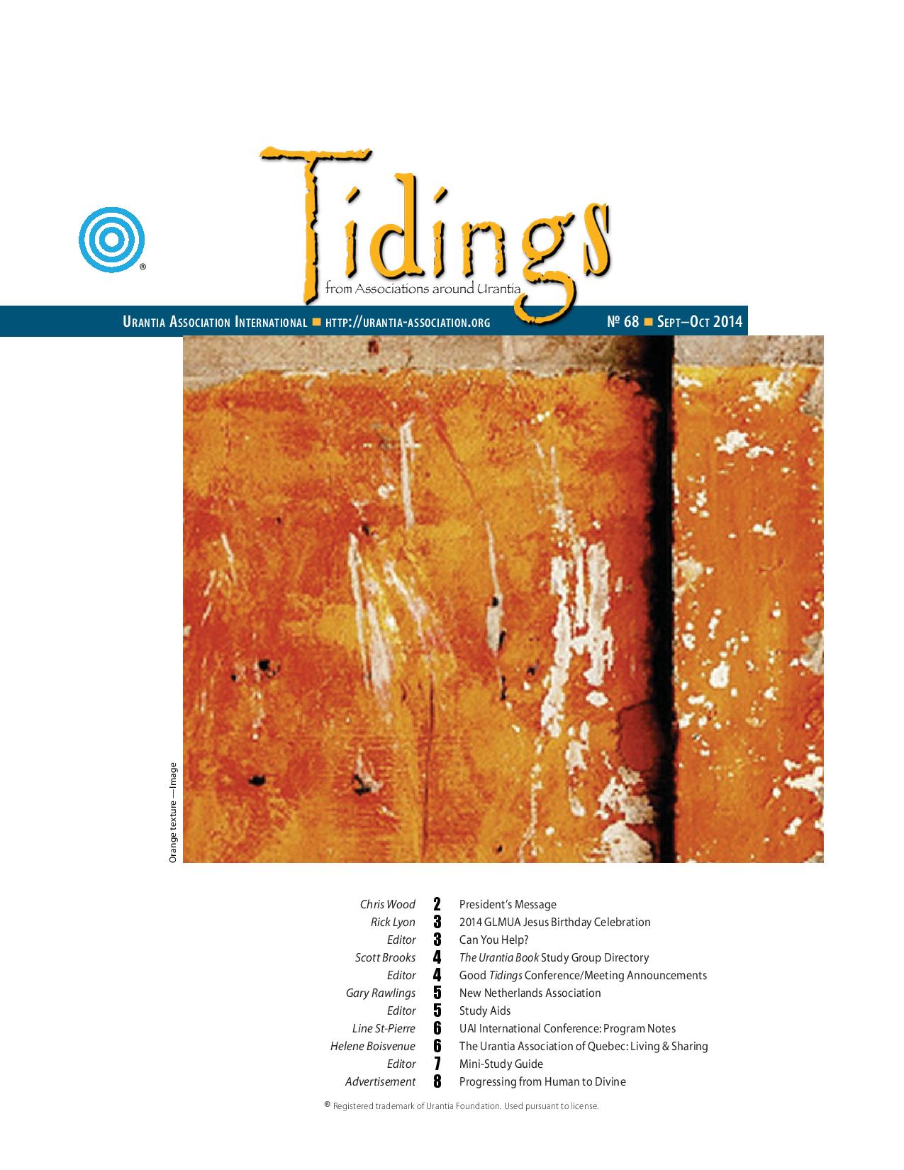 UAI-Tidings 2014 - No. 68